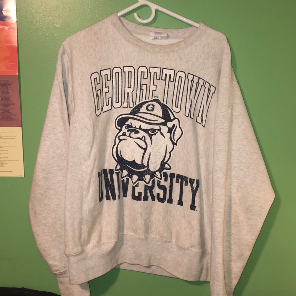 VINTAGE CHAMPION GEORGETOWN PULLOVER